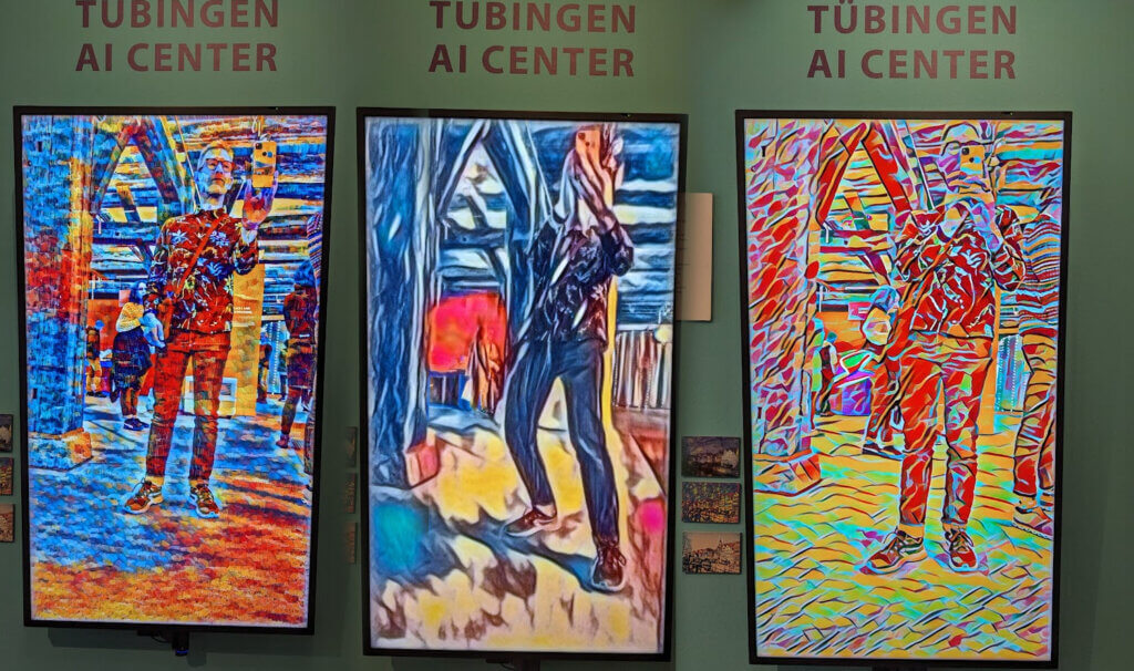 Tübingen AI Center: internaktive KI-Kunst im Stadtmuseum